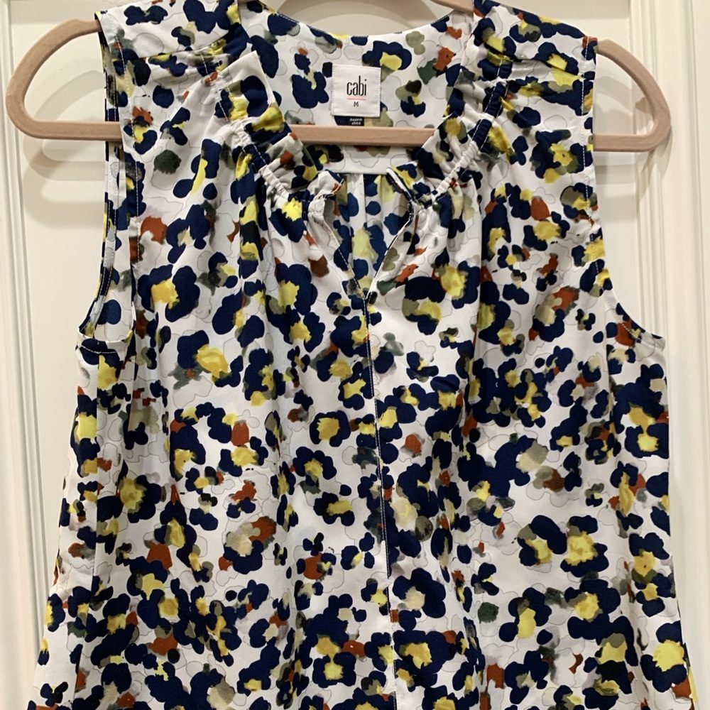 Women's Multicolor Cabi Sleeveless Top
